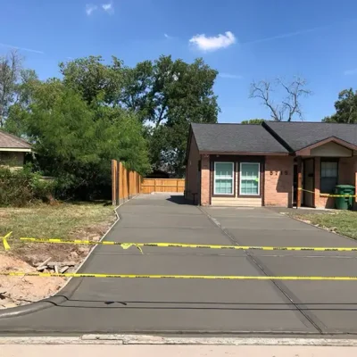 roanoke new driveway lay